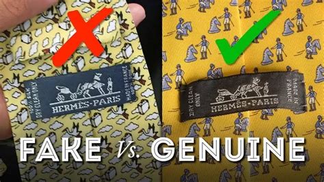 hermes tie real vs fake|authentic hermes tiesto.